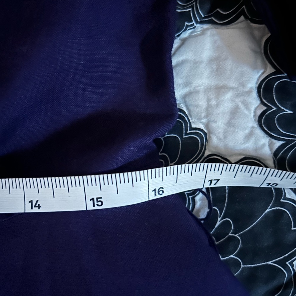 & Other Stories Navy Button-Front Midi Dress | Size 10 | Never Worn - Picture 4 of 8
